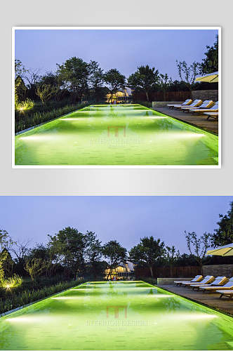 杭州西溪花间堂酒店泳池图片