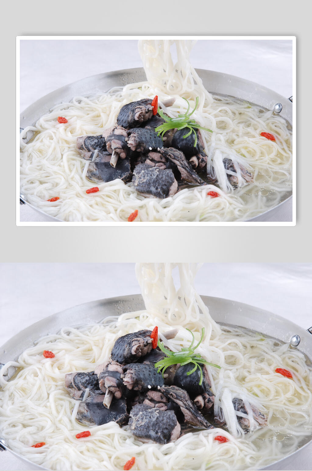 云梦鱼面竹丝鸡美食图片素材