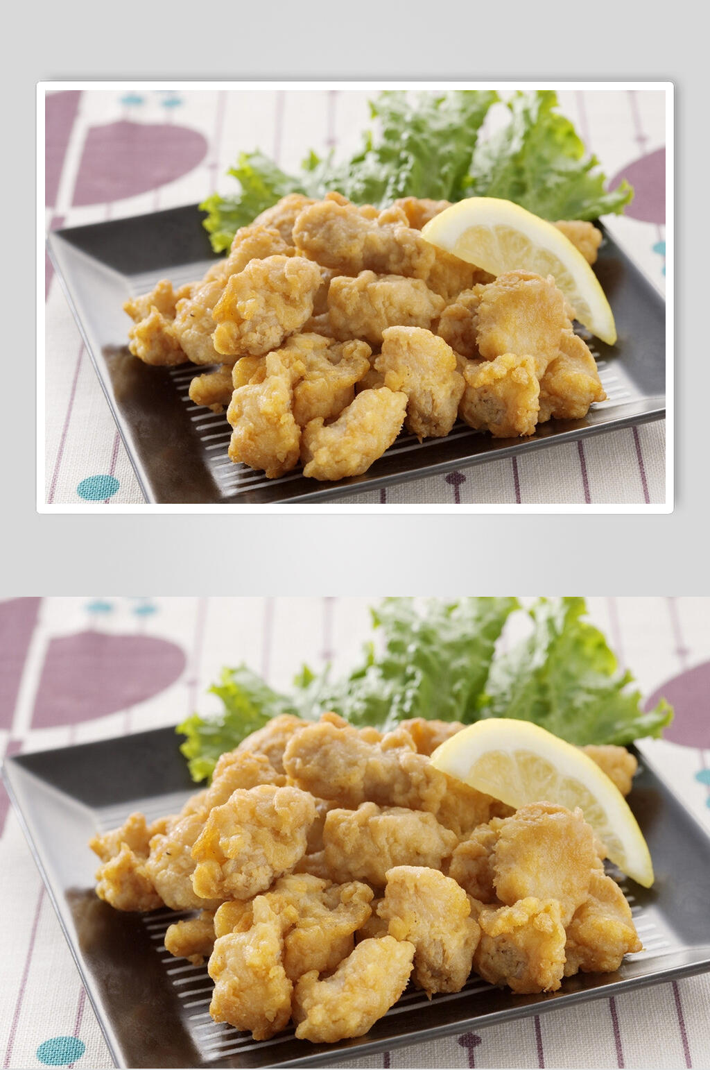 香酥炸鸡腿鸡翅鸡块图片素材
