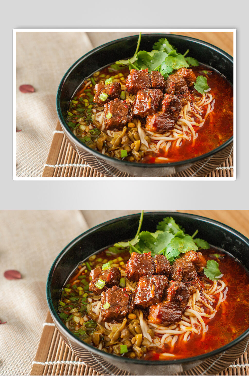重启女小面美食图片素材