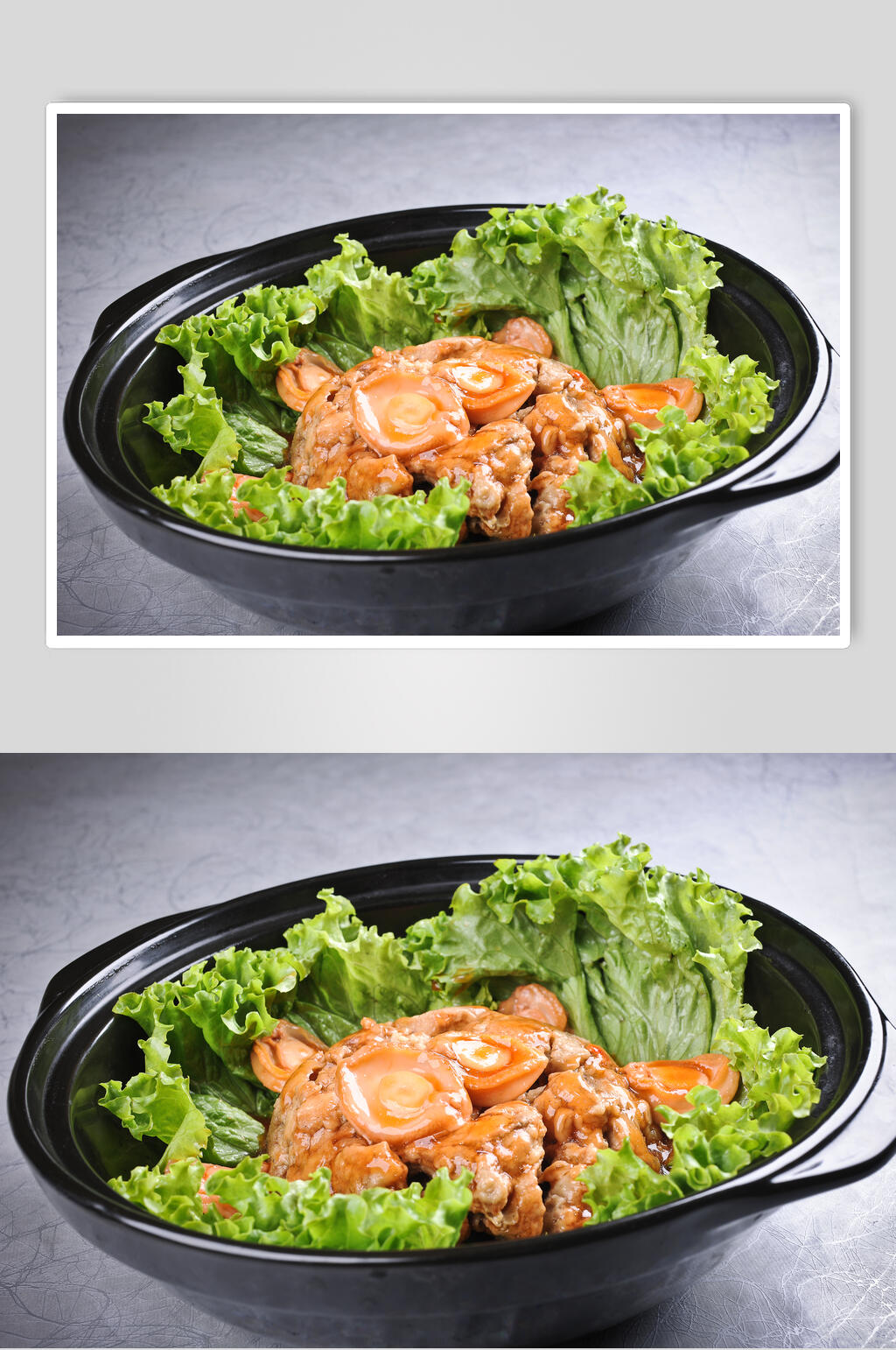 仔鲍香焖三黄鸡美食图片素材
