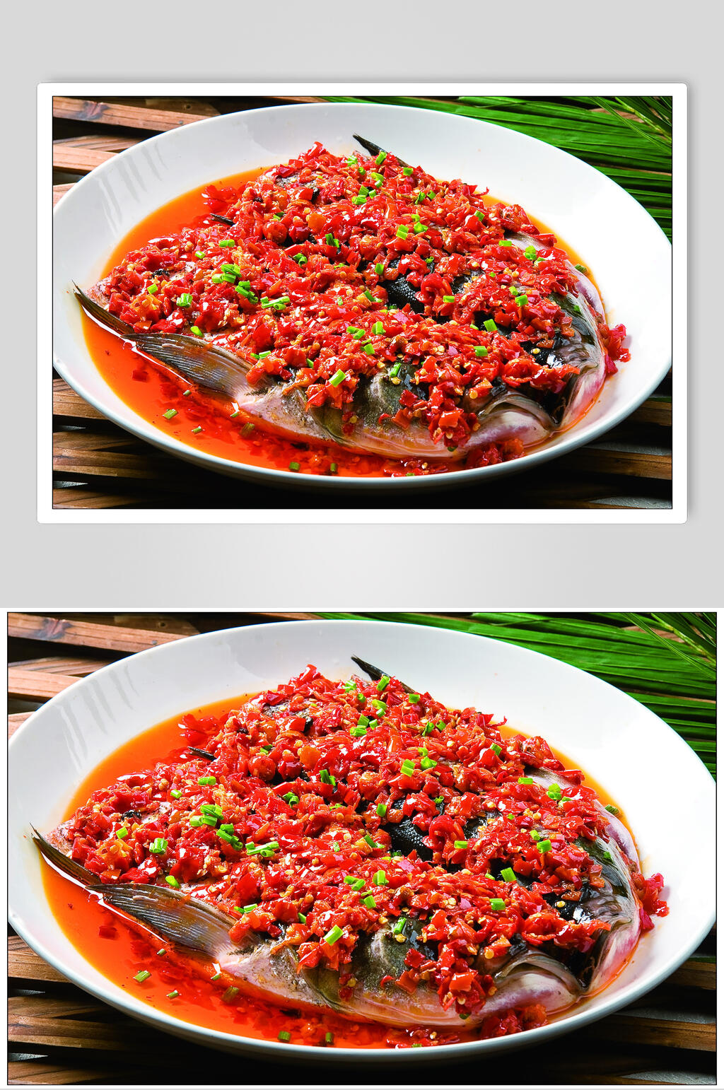 特色美食剁椒鱼头美食图片素材