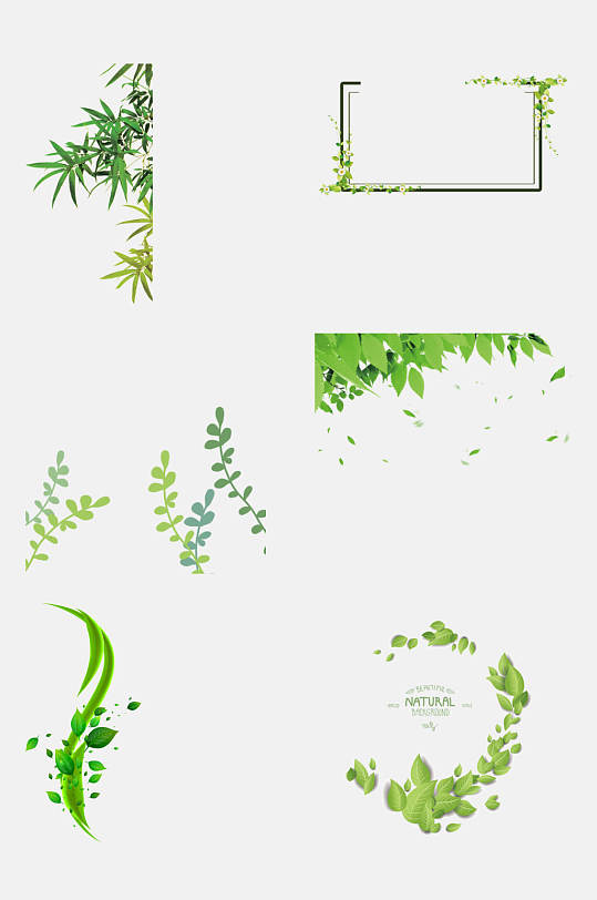 植物树叶免抠元素