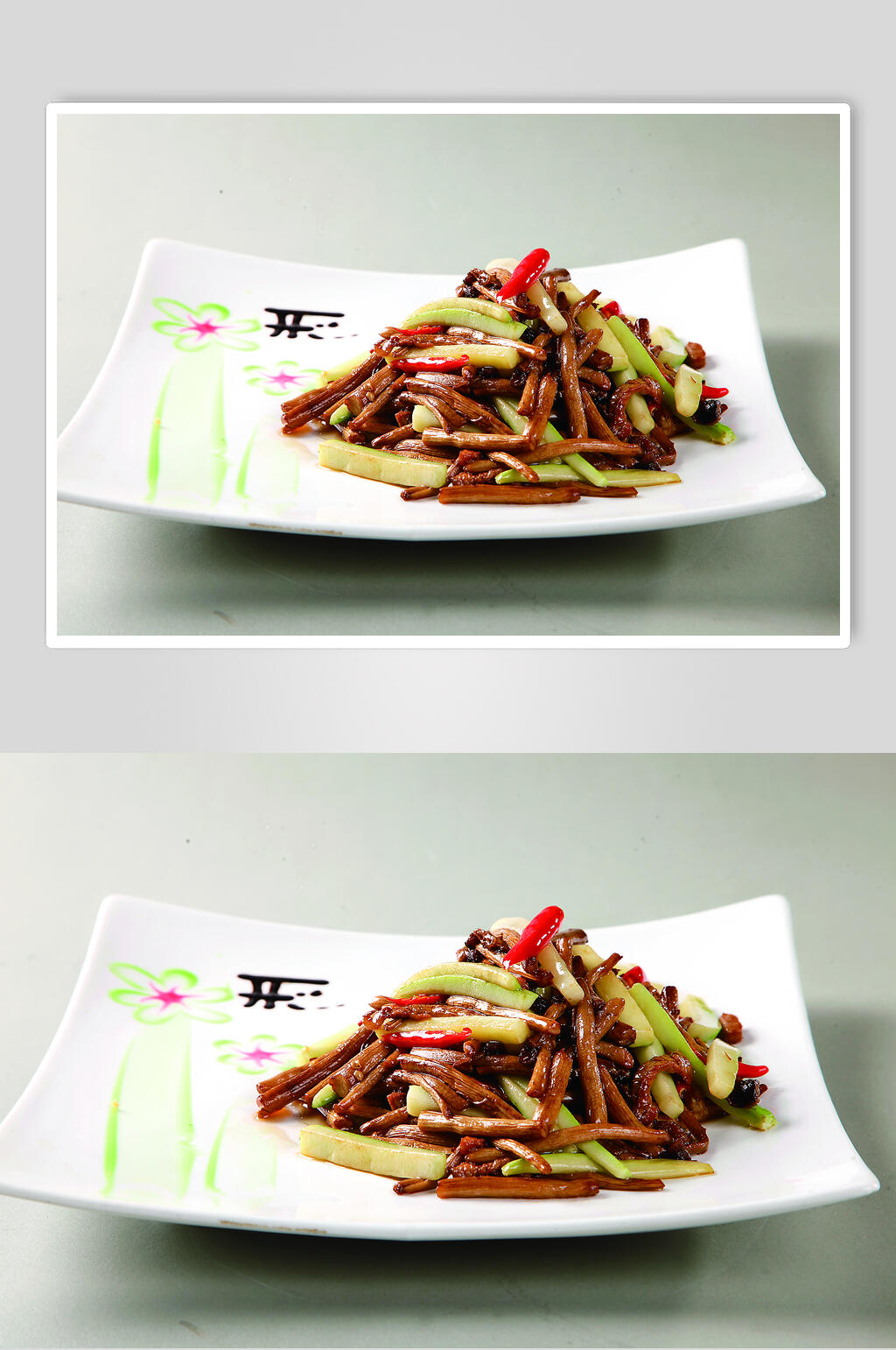 云南小瓜爆茶树菇图片素材