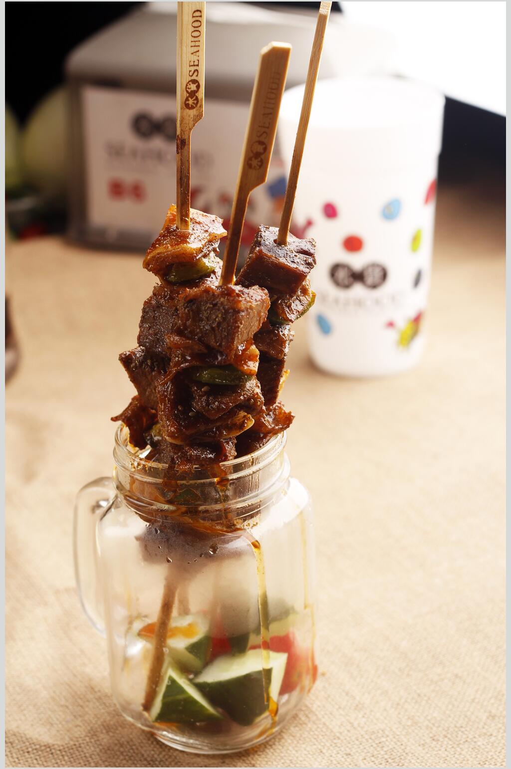 特色串烧牛腩筋图片素材