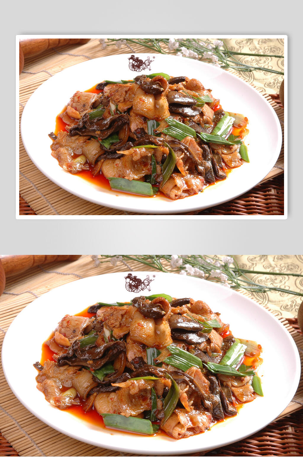 鲜香美味炒菜回锅肉图片素材