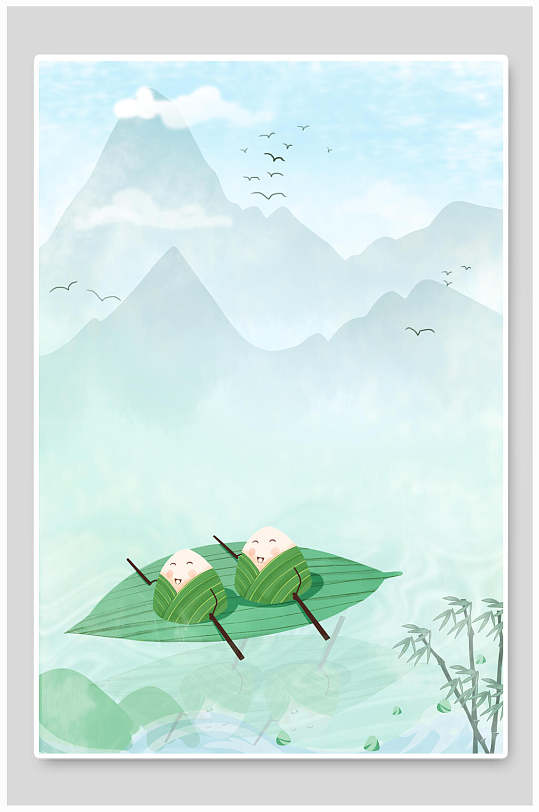 传统佳节端午安康端午节背景