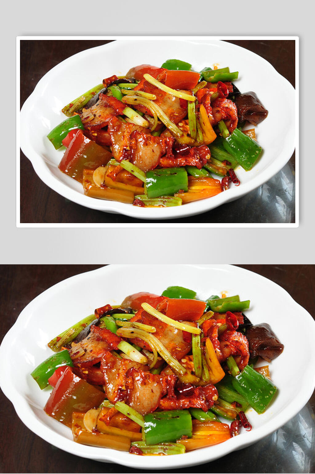 炒菜回锅肉高清图片素材