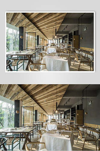 杭州西溪花间堂酒店餐厅高清图片