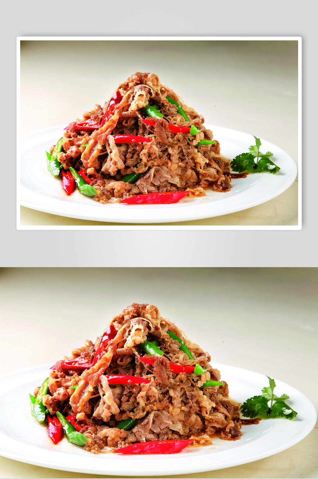 鲜香美味小炒肥牛图片素材