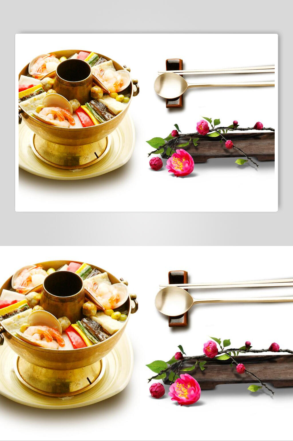 鲜香火锅美食素材素材