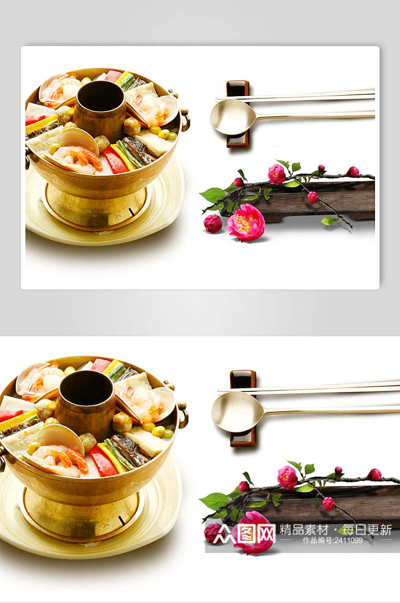 鲜香火锅美食素材素材
