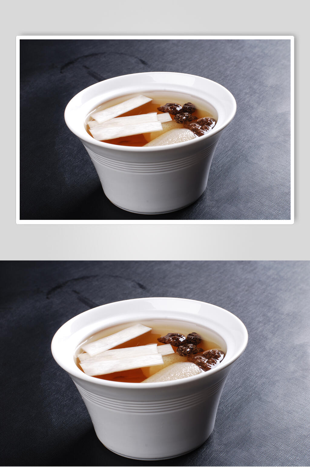 养生菌汤美食高清图片素材