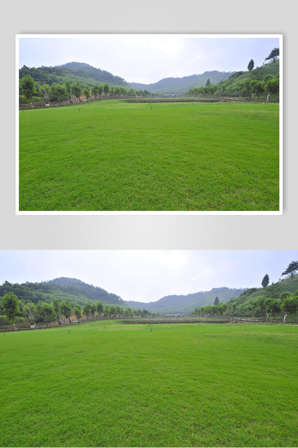 莫干山裸心谷度假村民宿草坪图片素材