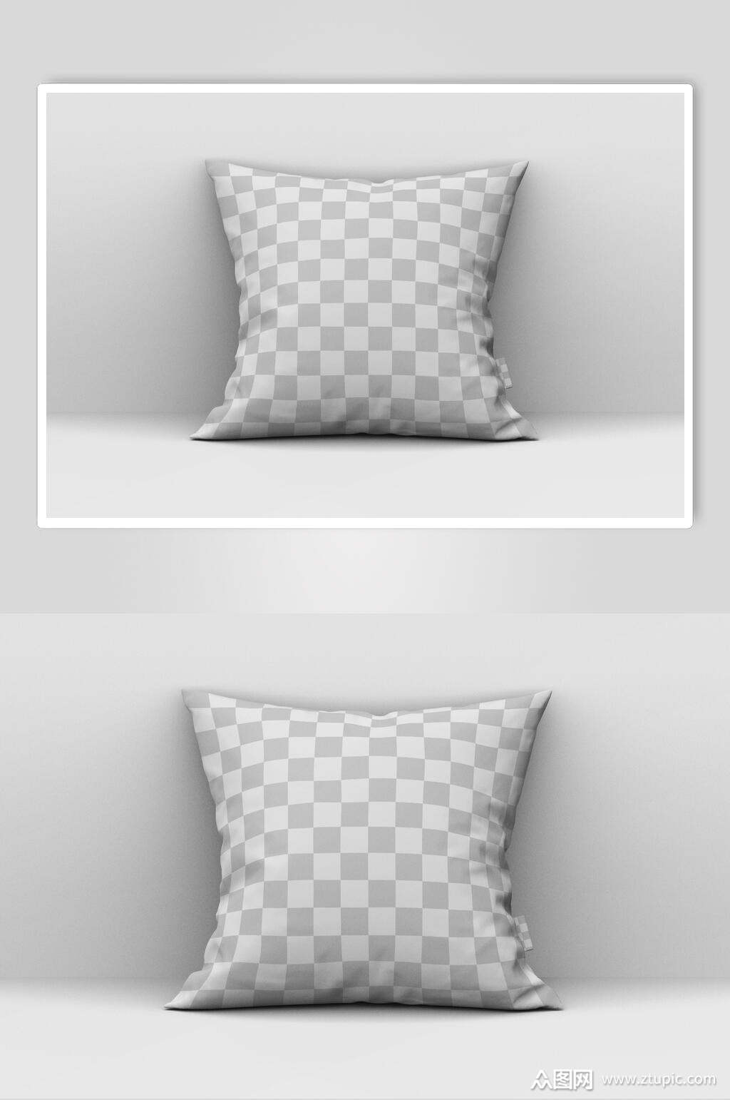枕头抱枕样机模板下载-编号3184379-众图网