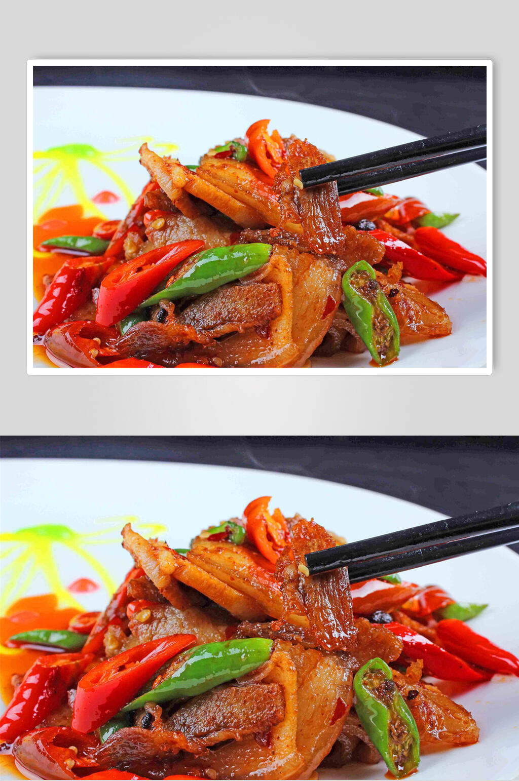 新鲜美味回锅肉高清图片素材