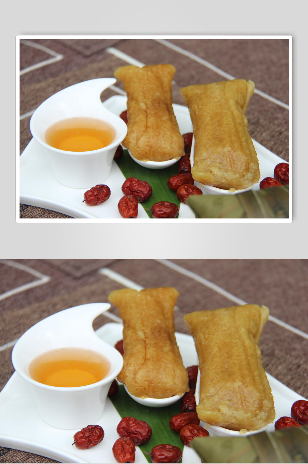 美味蜜枣粽子食品图片素材