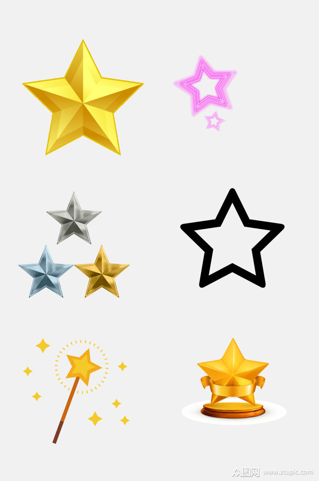 众图网独家提供高端大气星星免抠元素素材免费下载,本作品是由小红