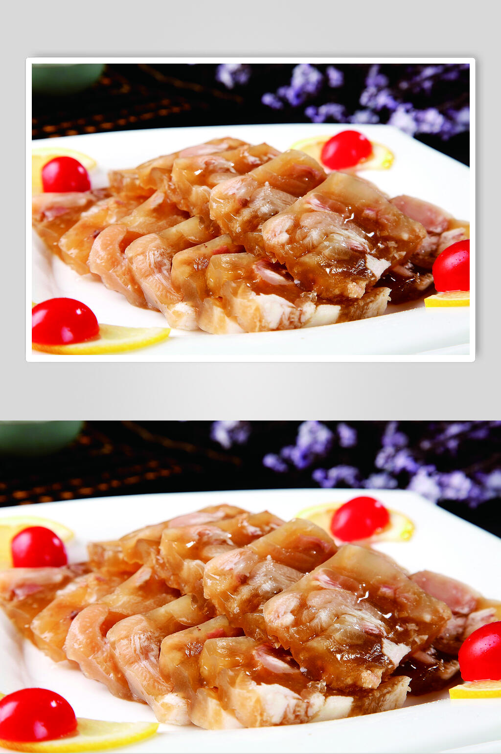 自制蹄花食品高清图片素材