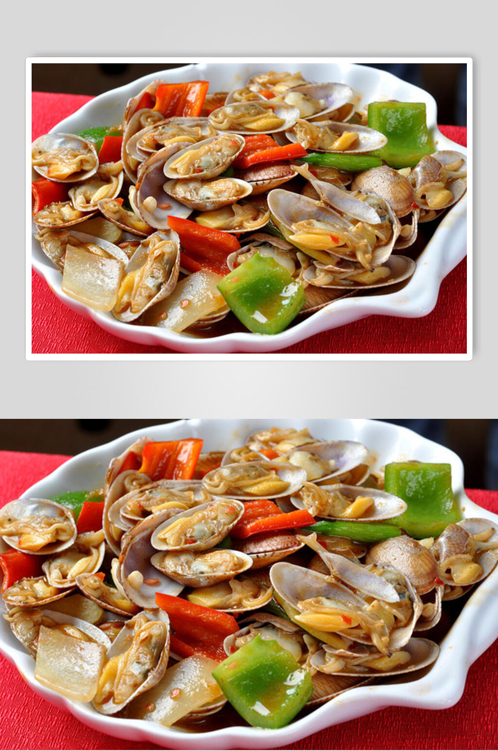 美味海鲜姜葱花甲餐饮高清图片素材