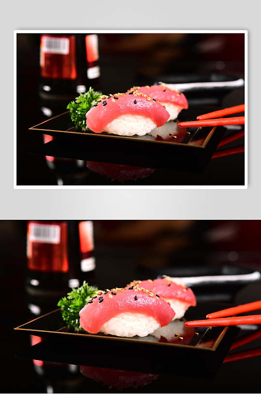 刺身寿司日海料理美食高清图片