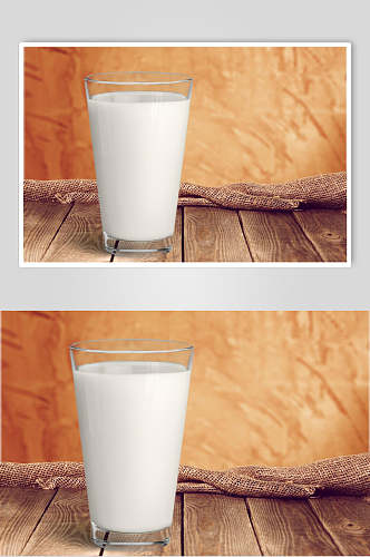 美味纯白新鲜牛奶摄影图