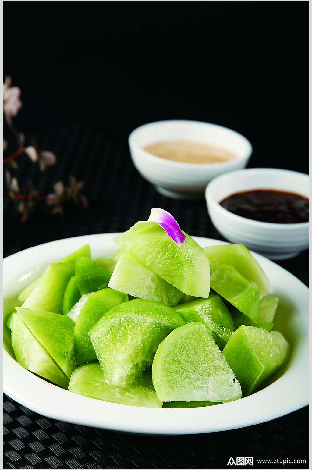 素菜美食淮扬菜摄影图片