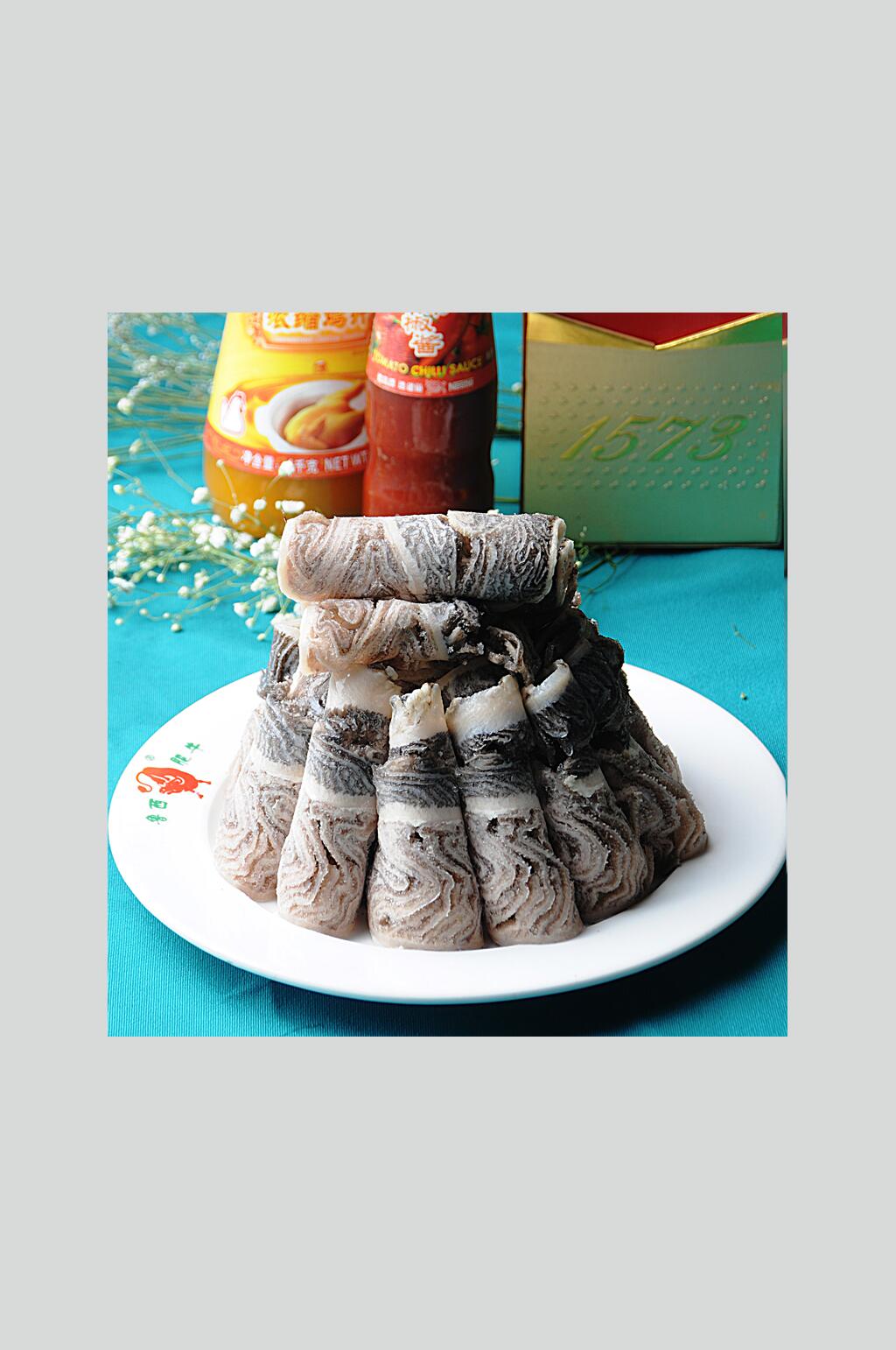乌鸡卷美食淮扬菜摄影图素材