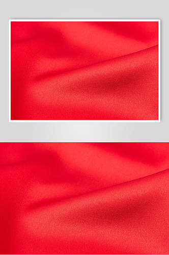 大红色丝绸绸缎背景图片