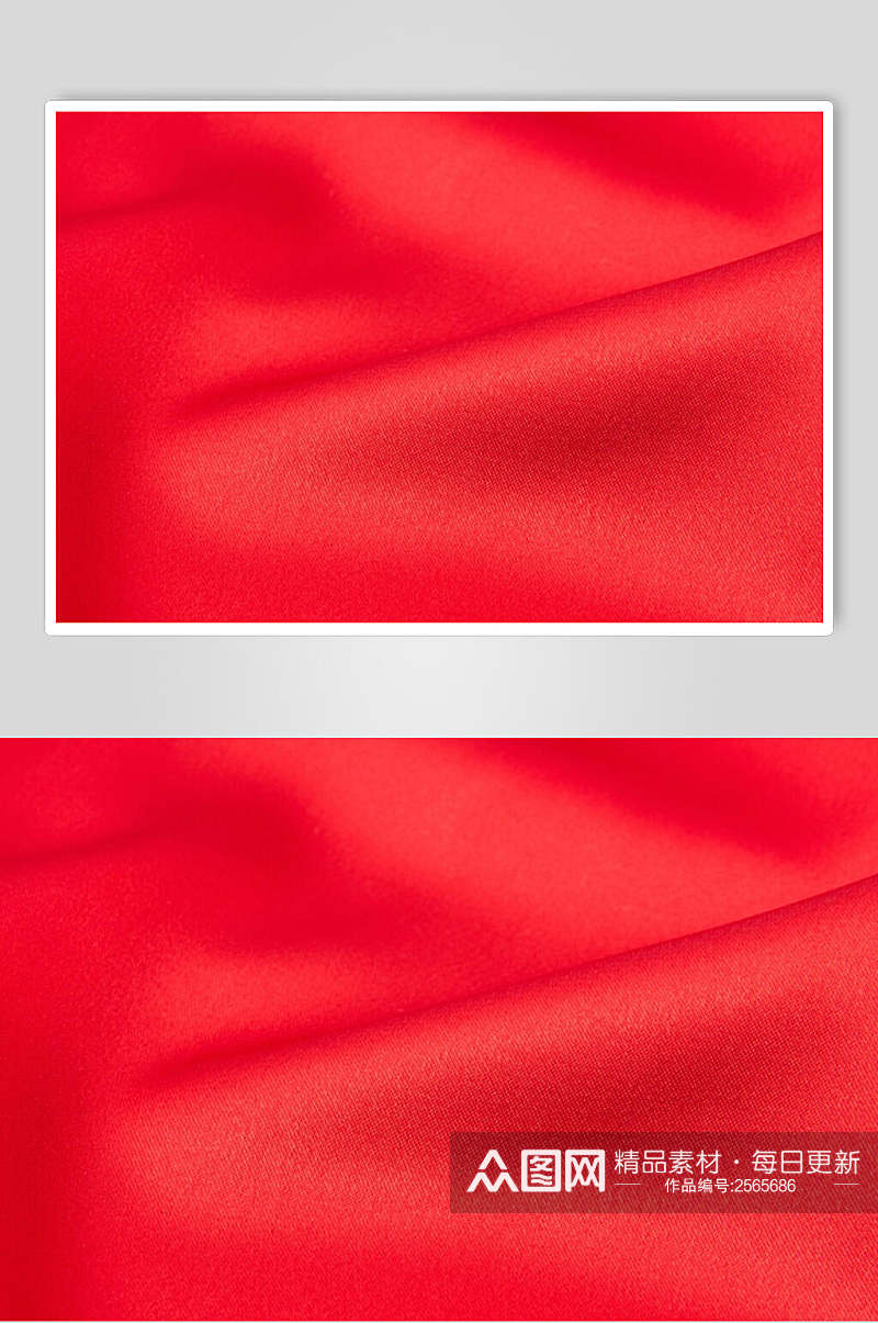 大红色丝绸绸缎背景图片素材