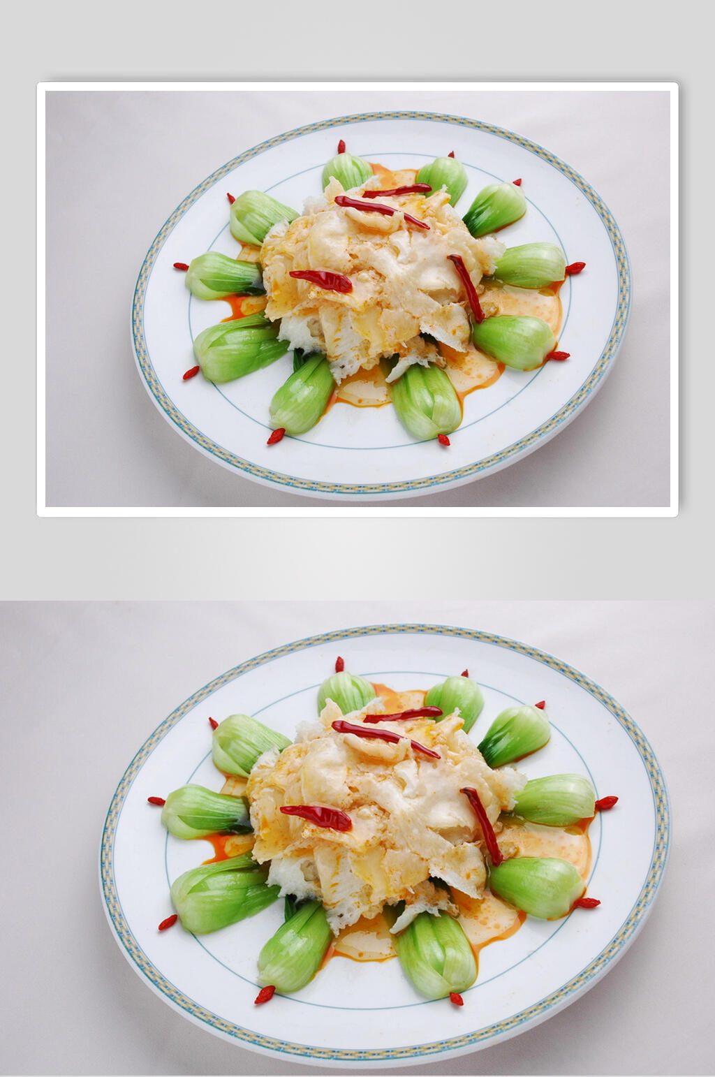 青菜特色美食淮扬菜摄影食物图片素材