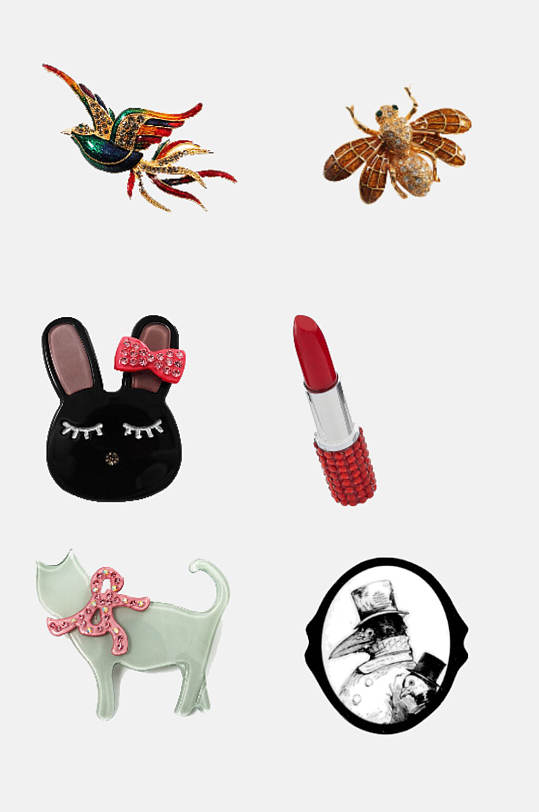 卡通饰品元素-卡通饰品元素图片-卡通饰品元素素材下载-众图网