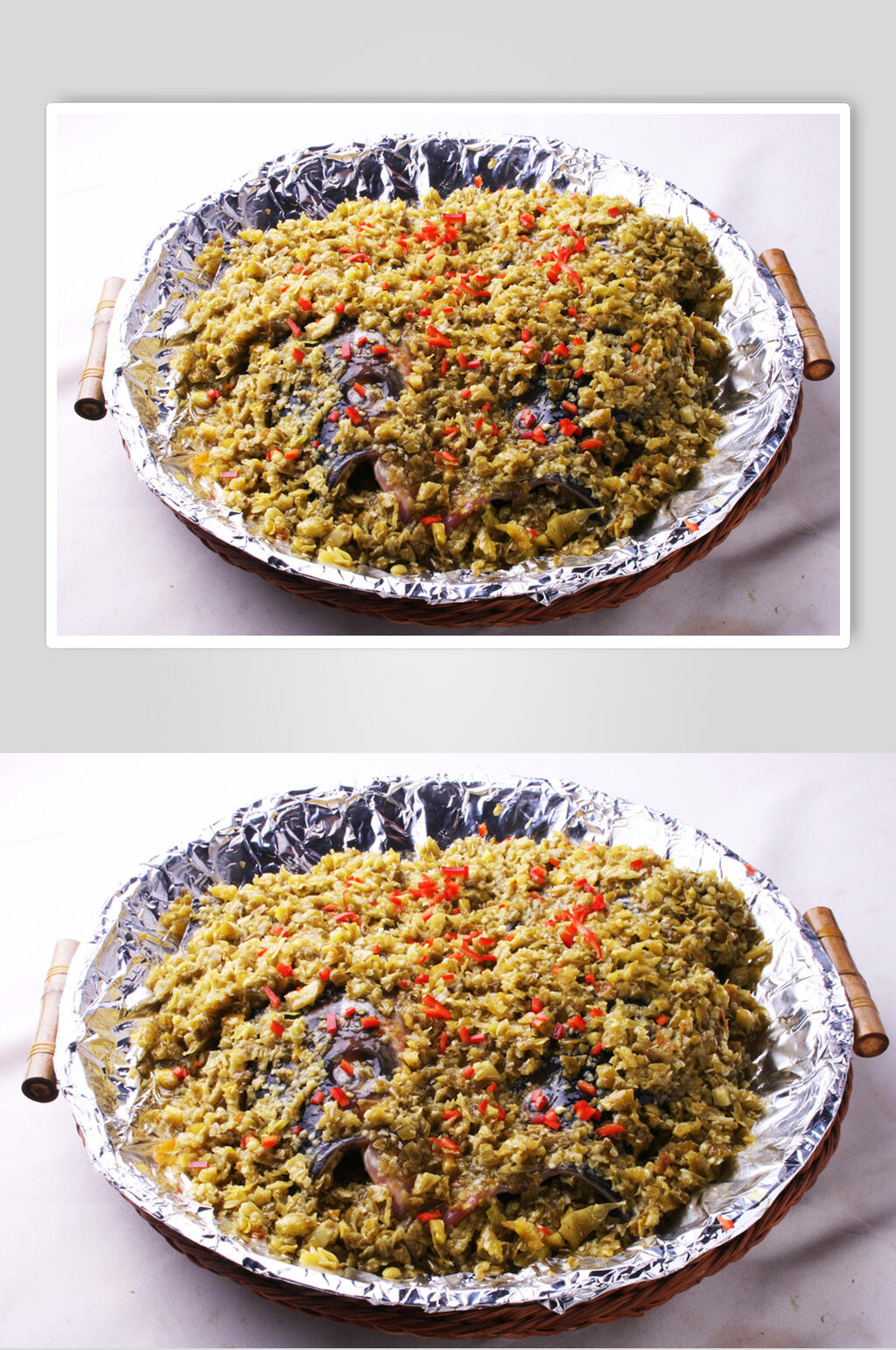 剁椒鱼头特色菜美食淮扬菜摄影图实拍图片素材