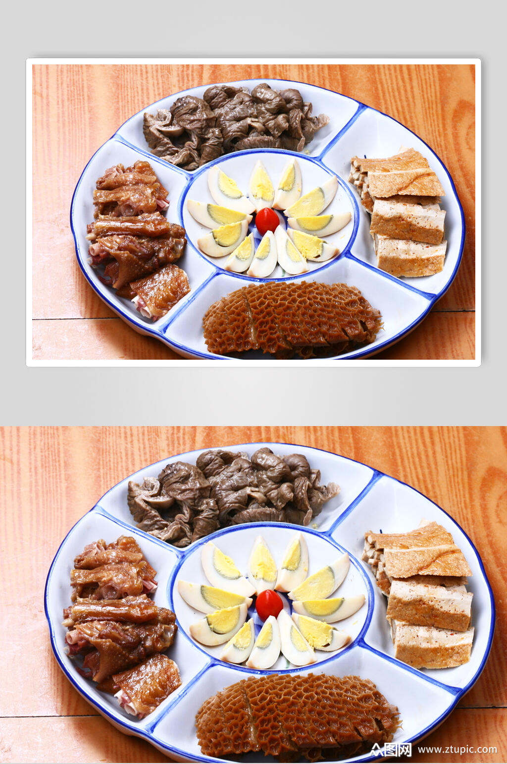 精品拼盘美食淮扬菜摄影图