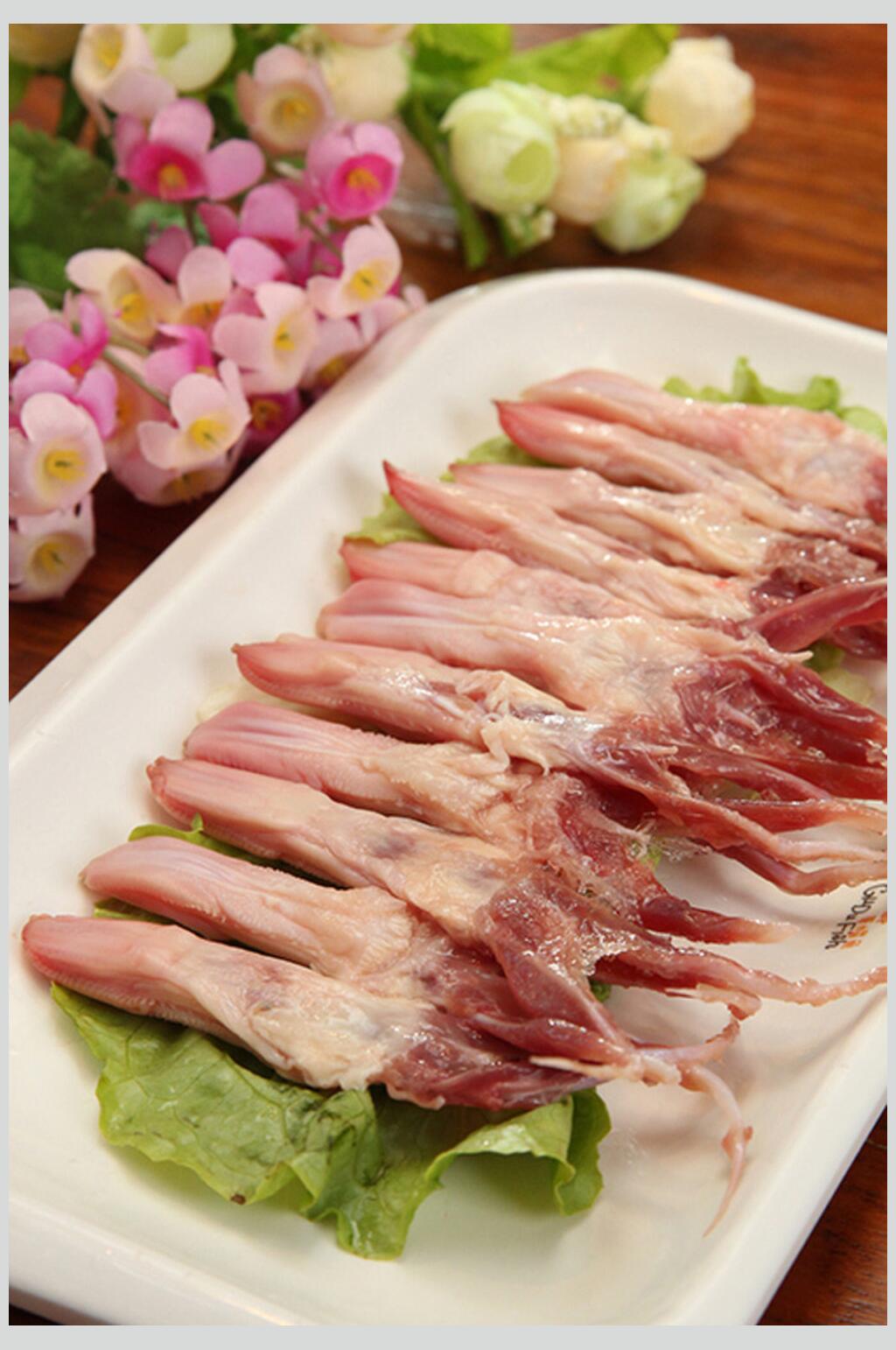 清新美味食物麻辣鸭脖鸭头鸭舌摄影图素材