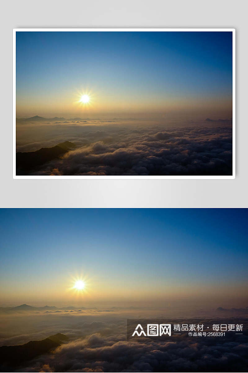 天空云彩云海摄影图片素材