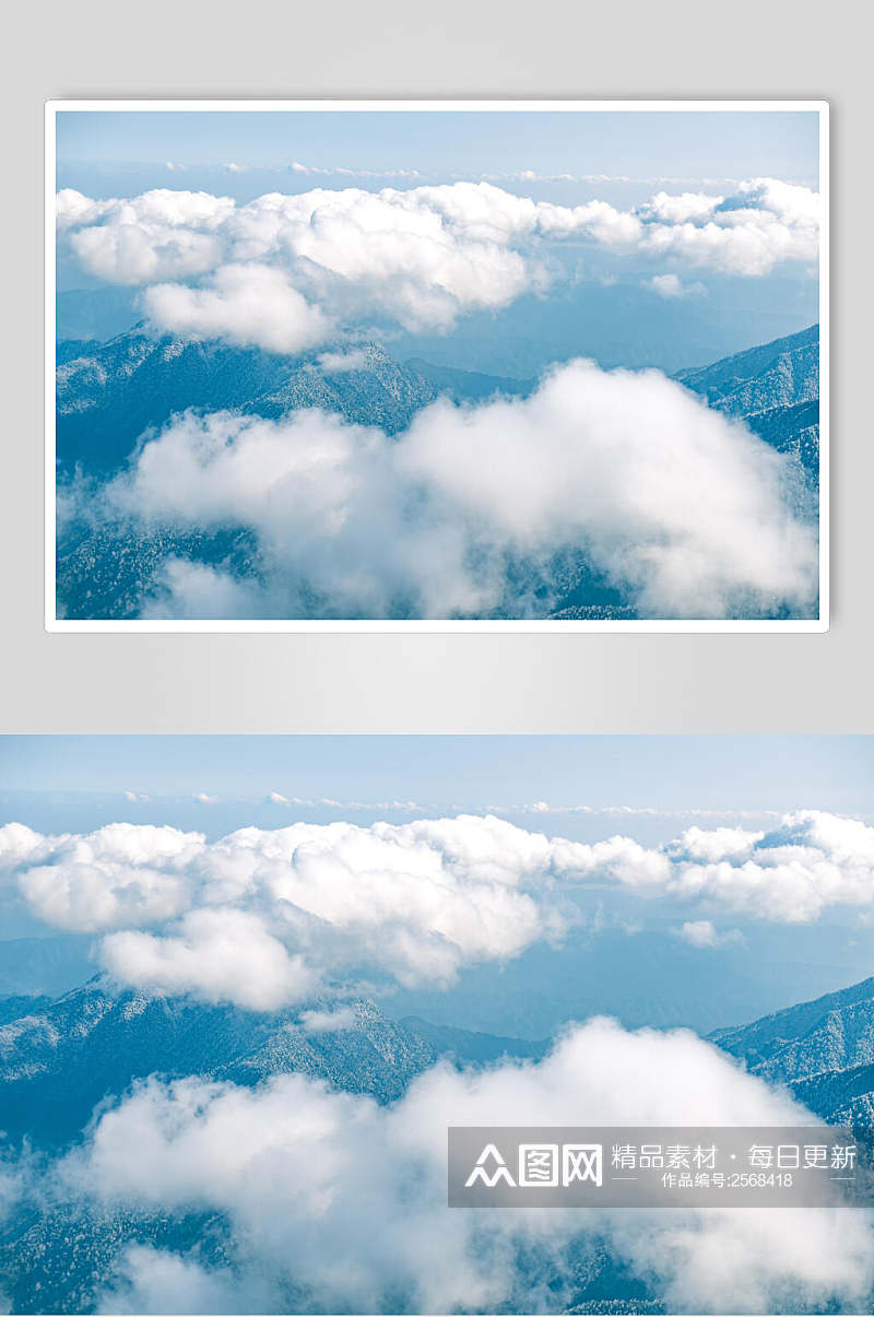 云海蓝天白云风景摄影图片素材