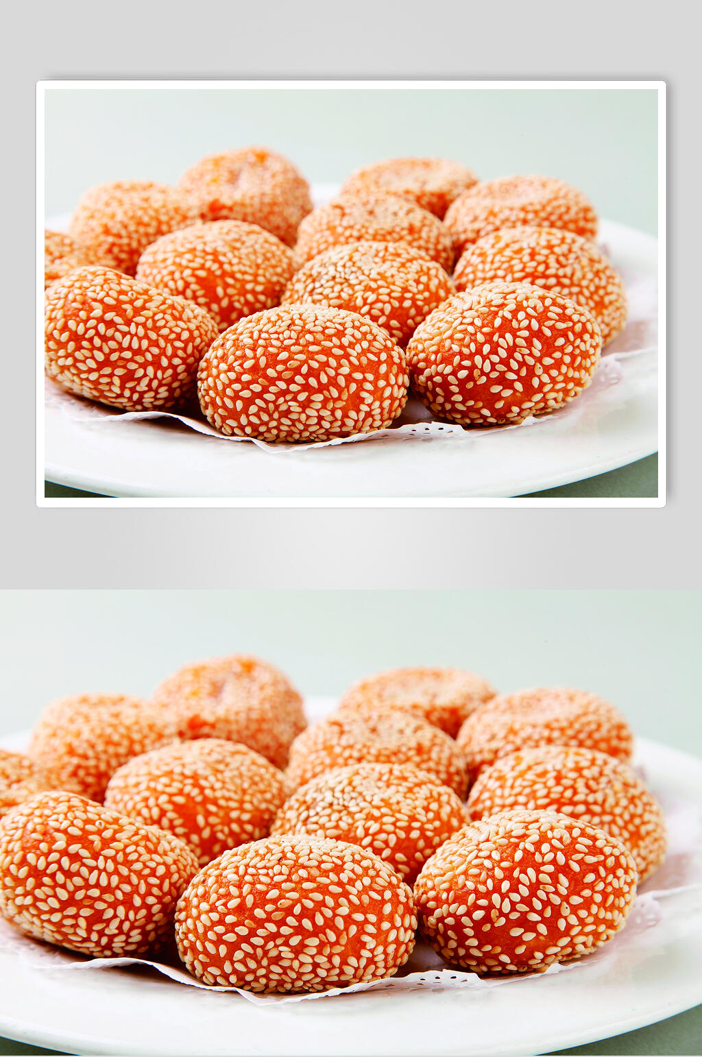 麻团美食淮扬菜摄影食品图片素材