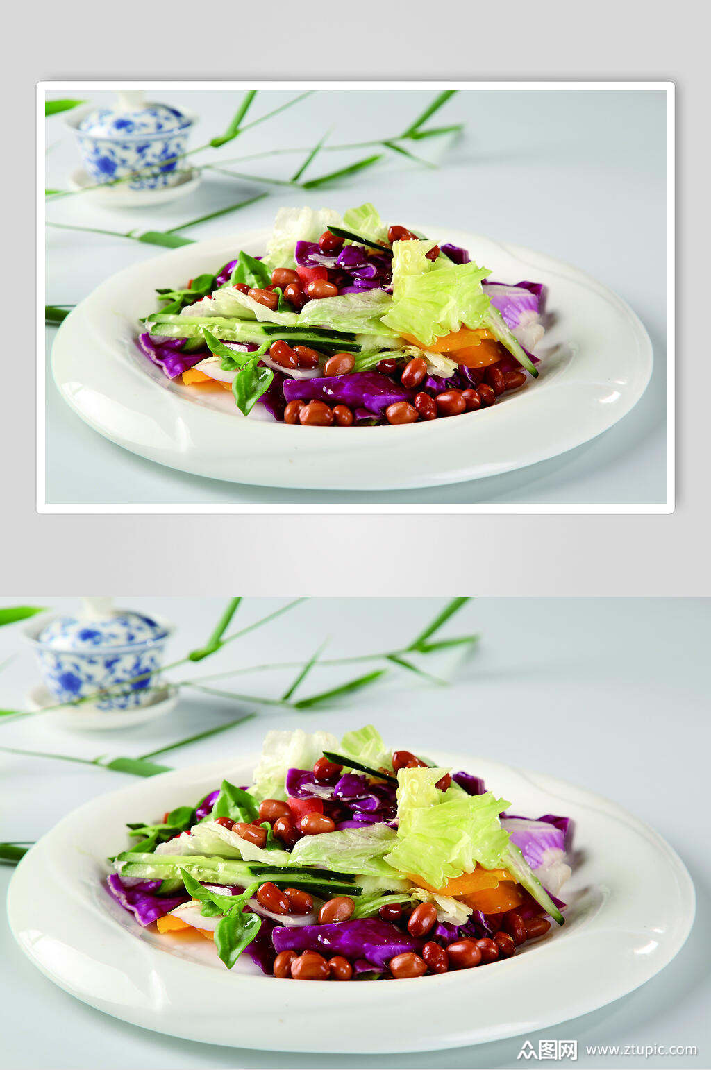 凉拌菜美食淮扬菜摄影图素材