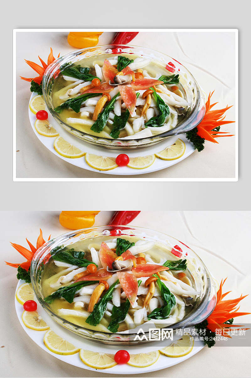 新鲜健康美味菜品美食淮扬菜摄影图餐饮图片素材