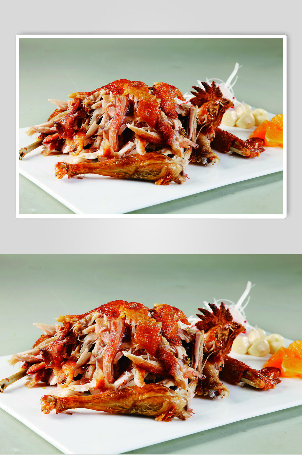 招牌烧鸡美食淮扬菜摄影食物图片素材
