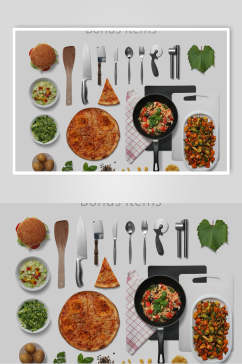 西餐蔬菜食物设计素材