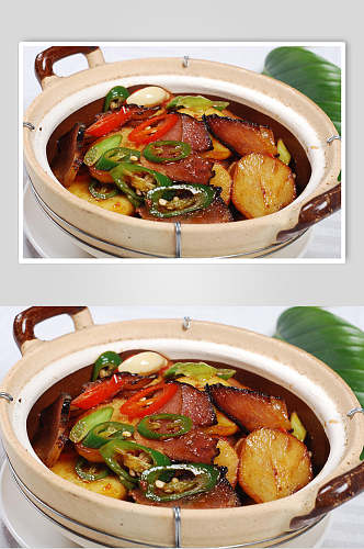 腊肉美食淮扬菜摄影食品图片