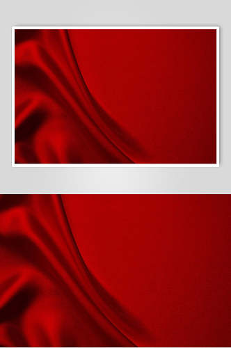 简洁红色丝绸绸缎背景图片