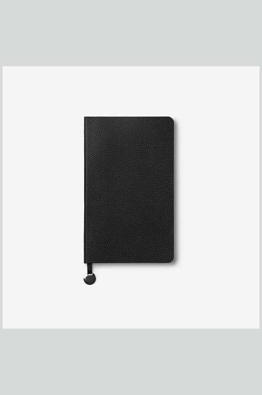 黑色笔记本样机设计