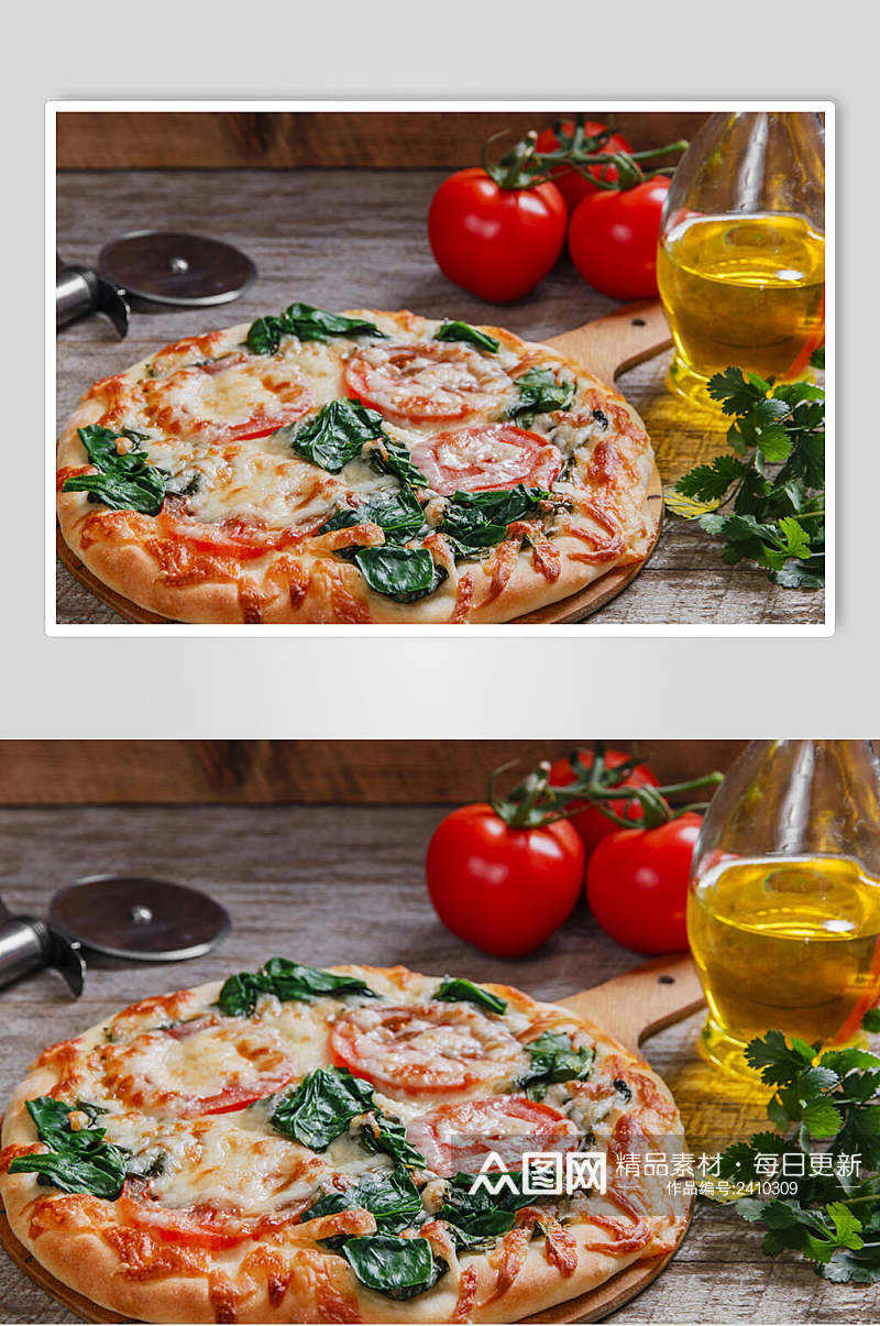 特色美味食欲美食披萨摄影图片素材