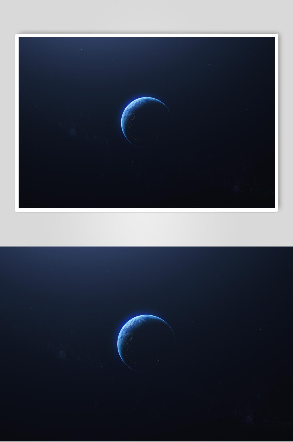 太空星云地球图片素材