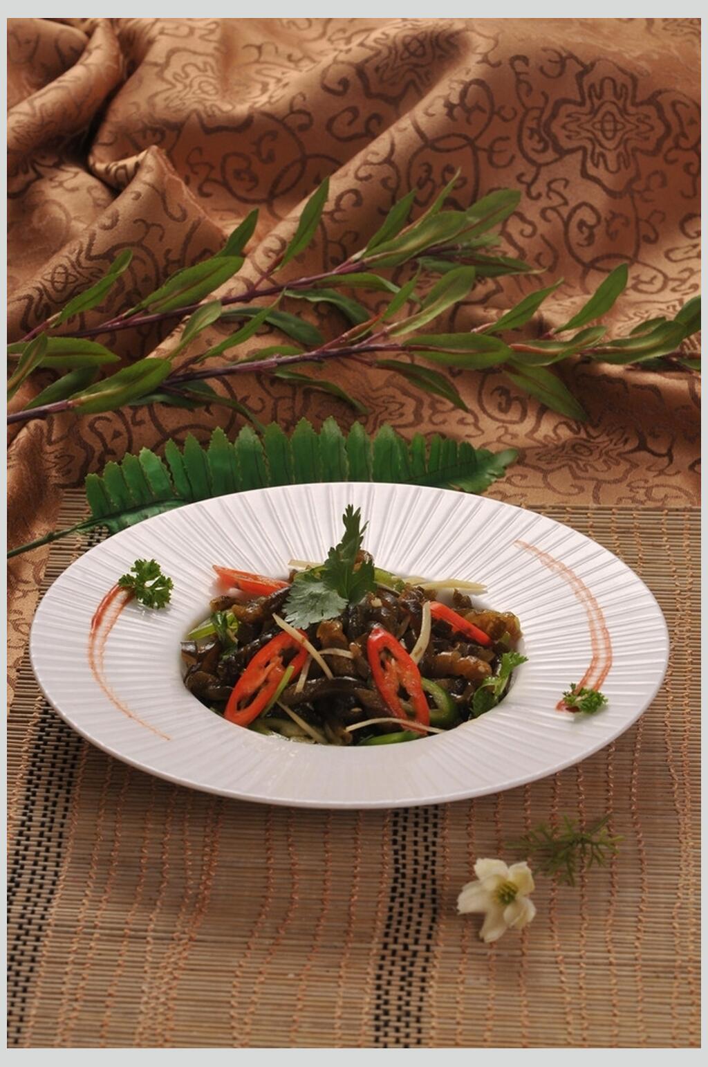 正宗美味炒菜美食淮扬菜摄影图素材