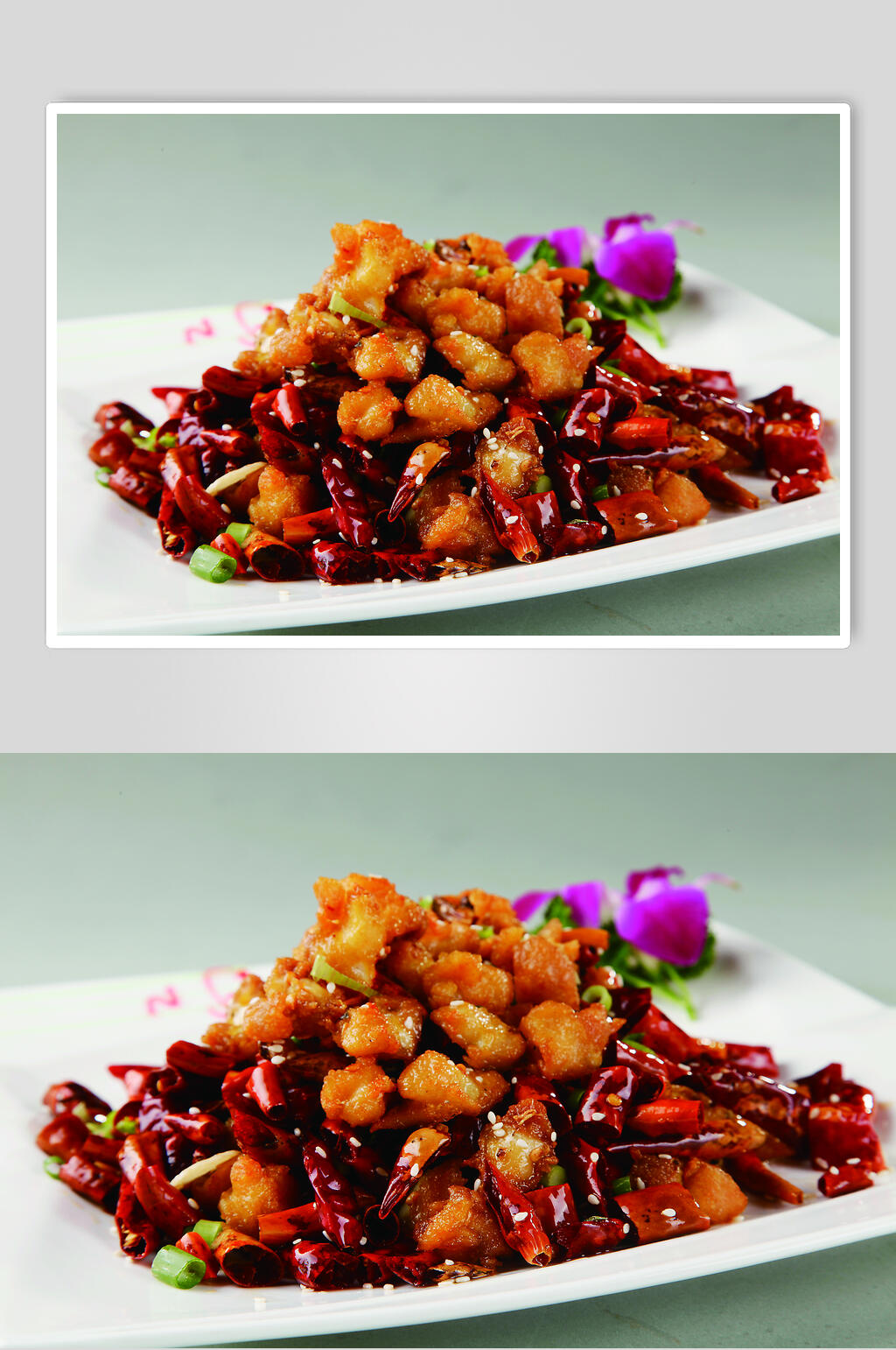 香辣美味农家菜美食淮扬菜摄影图实拍图片素材