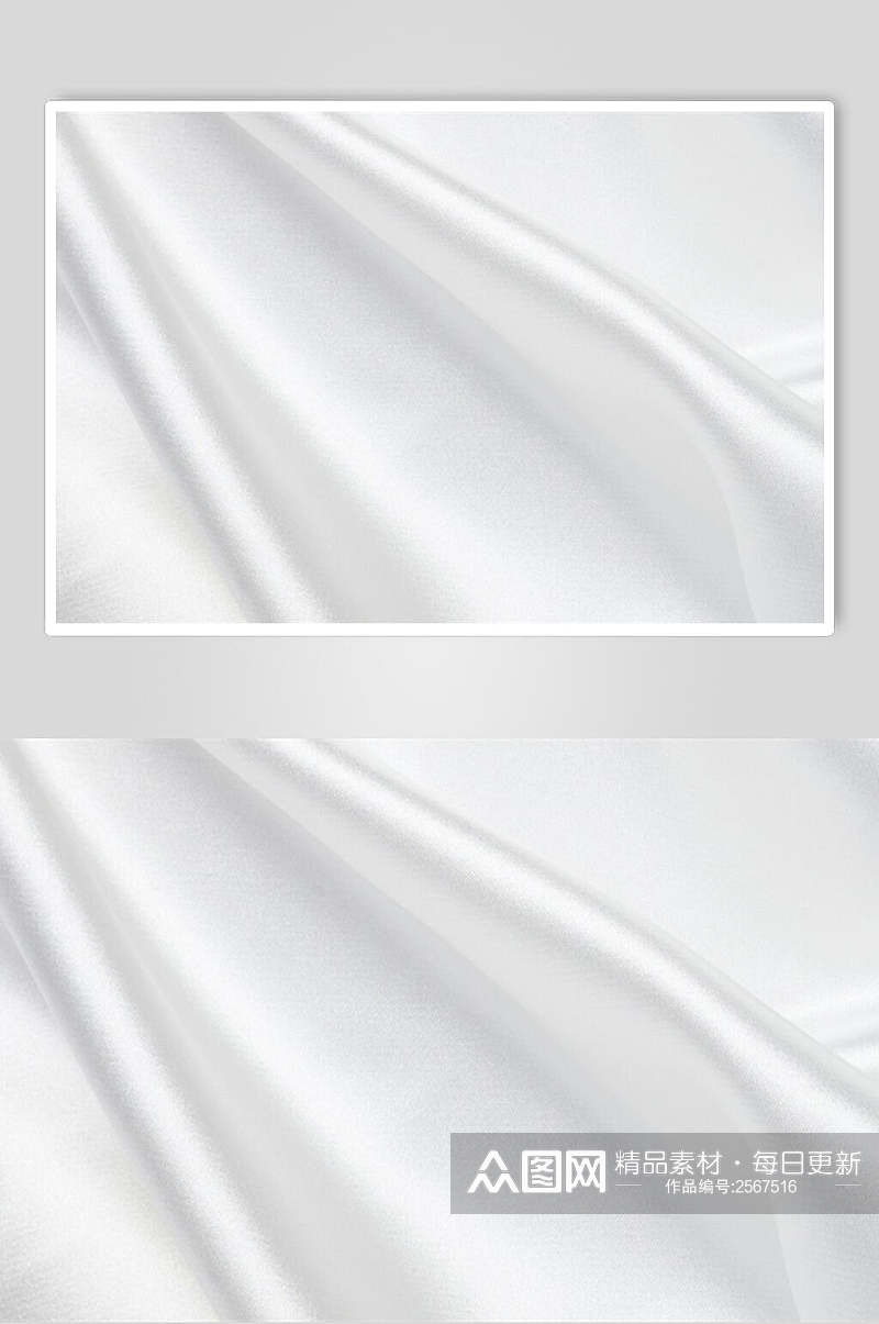 白色高端丝绸绸缎背景图片素材